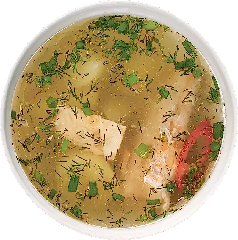 Уха из семги
