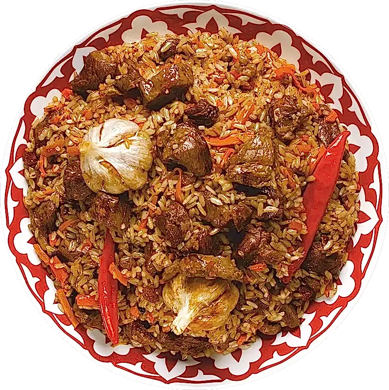 Плов из баранины Той Оши