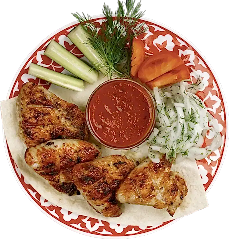 Шашлык из куриных крыльев